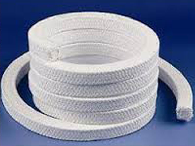 PTFE Braided Packing Impregnated with PTFE Dispersion - with / without silicon core